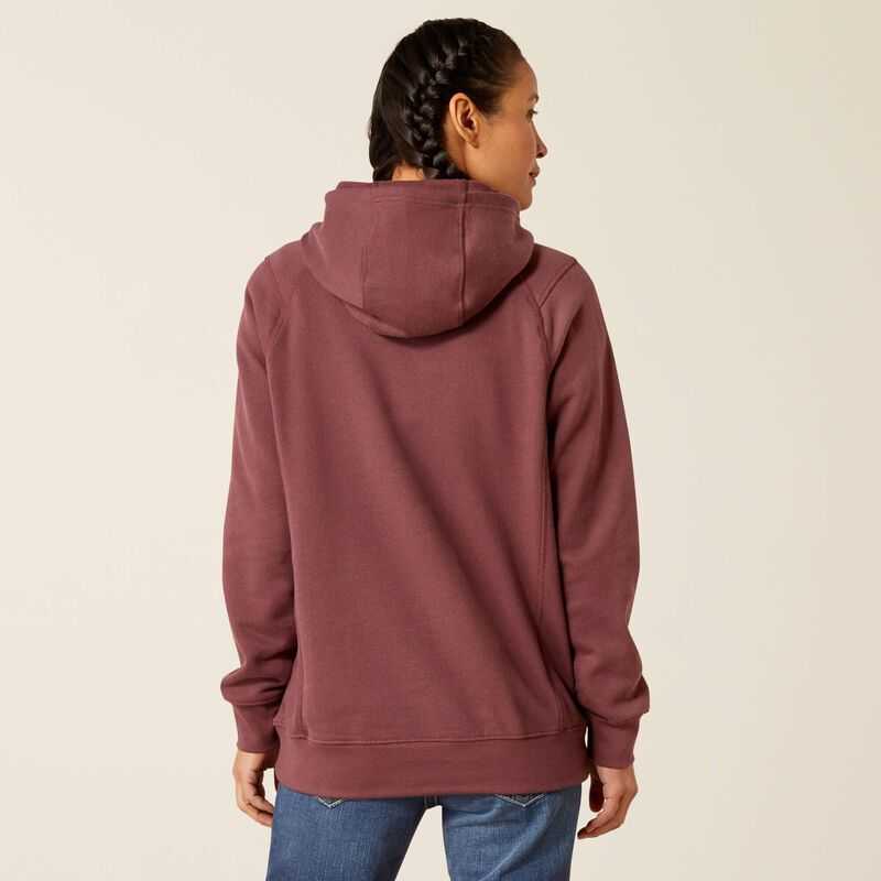 Ariat FR Rev Pullover Hoodie Purple | 438RAPYCG