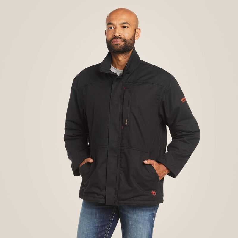 Ariat FR Workhorse Insulated Jacket Black | 412ZVAKOS