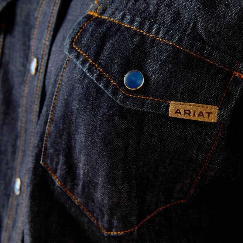 Ariat Farriday Denim Shirt Rinse | 916IGJUSZ