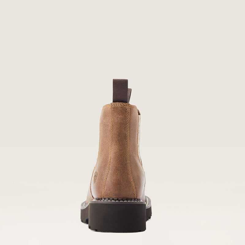 Ariat Fatbaby Chelsea Western Boot Beige | 468RYCMJU