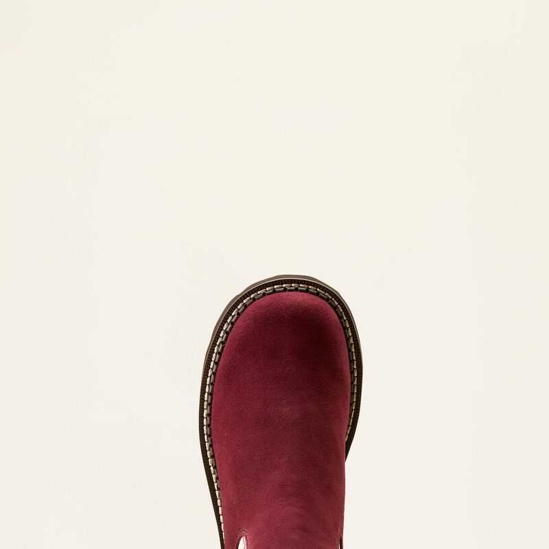 Ariat Fatbaby Chelsea Western Boot Burgundy | 895UCBKIV