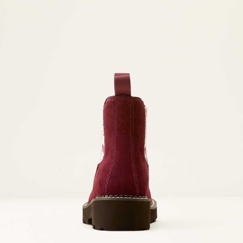 Ariat Fatbaby Chelsea Western Boot Burgundy | 895UCBKIV