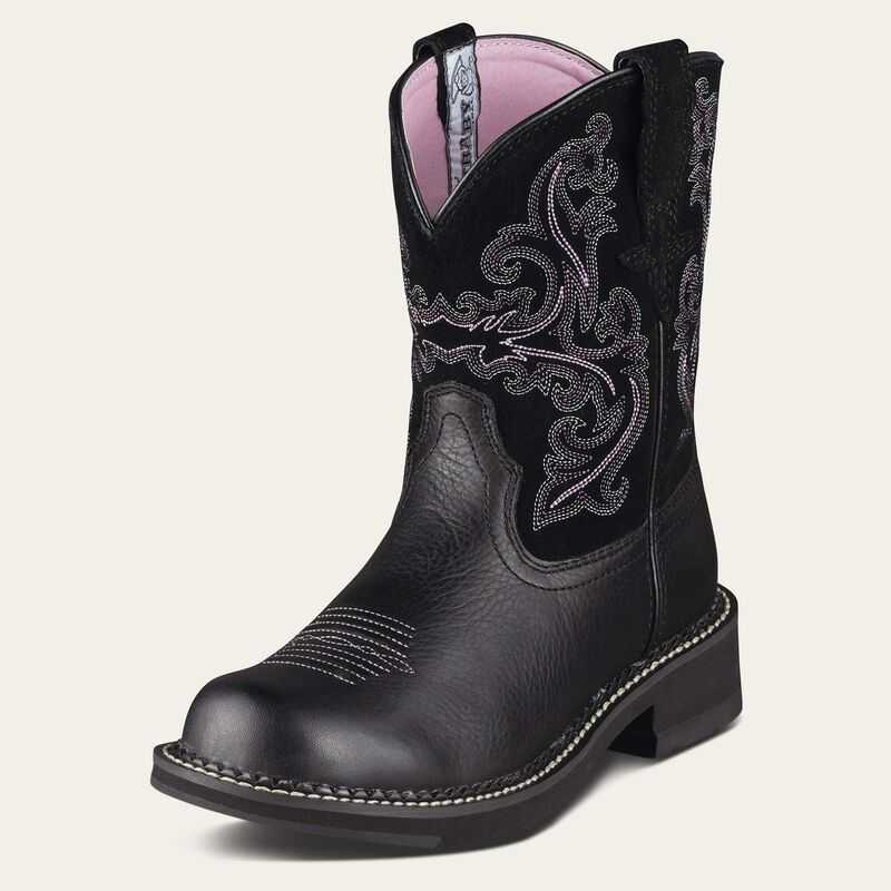 Ariat Fatbaby II Western Boot Black | 961BRCQOP