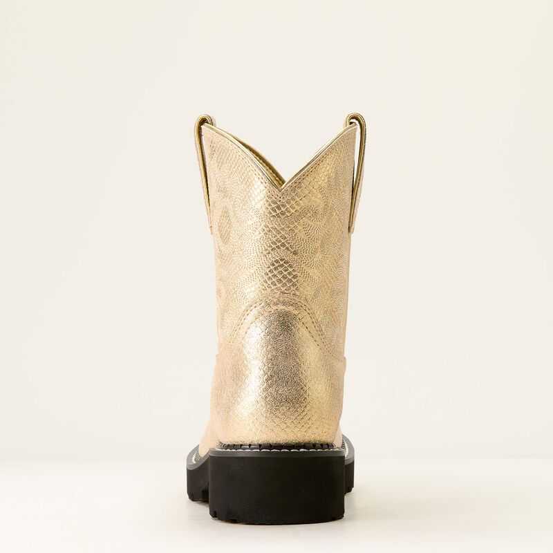 Ariat Fatbaby Western Boot Gilded Lizard Emboss | 351ALYNBJ