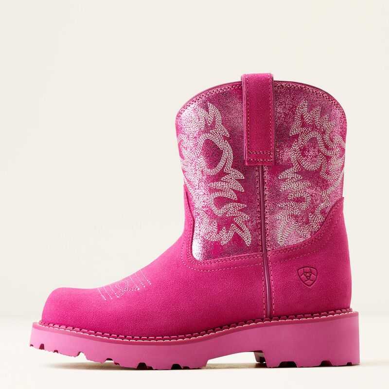 Ariat Fatbaby Western Boot Pink / Pink Metal | 960ALKHYF