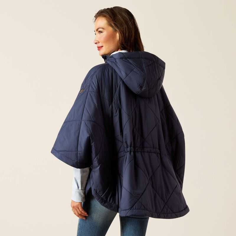 Ariat Fescue Insulated Cape Navy | 693TSIYQF