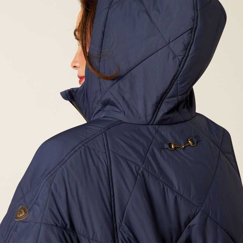 Ariat Fescue Insulated Cape Navy | 693TSIYQF