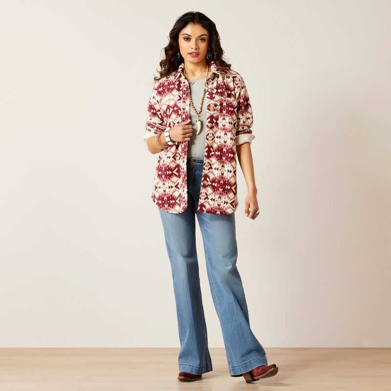 Ariat Fillmore Shirt Jacket Fillmore Sw Print | 496IGVHTQ