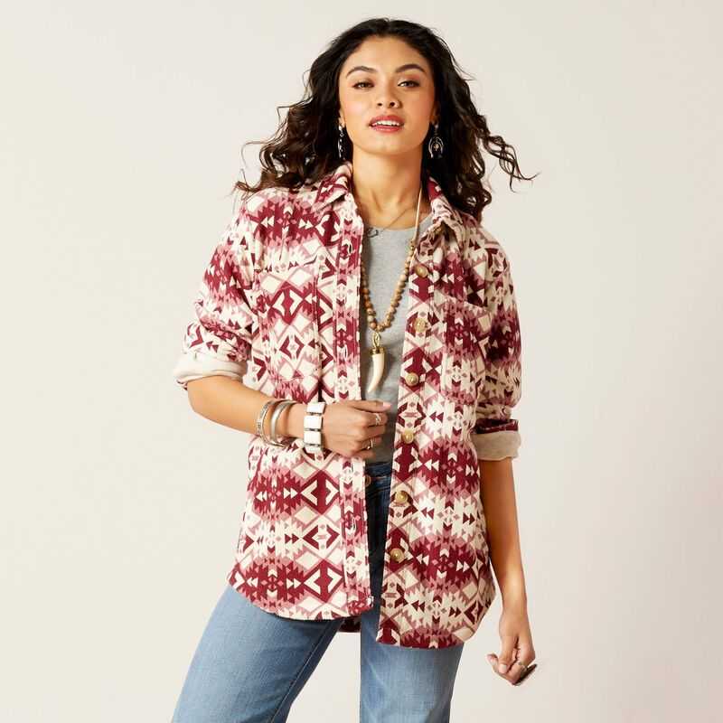 Ariat Fillmore Shirt Jacket Fillmore Sw Print | 496IGVHTQ