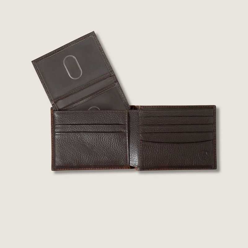 Ariat Flag Bifold Wallet Brown | 107UYNSKZ