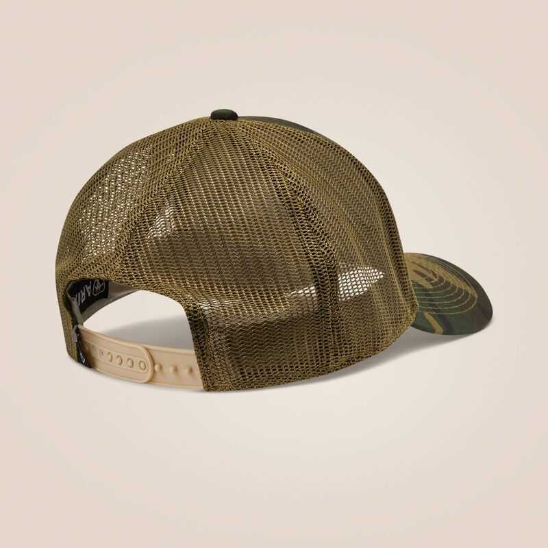 Ariat Flag Patch Cap Camo | 732LXDCIA