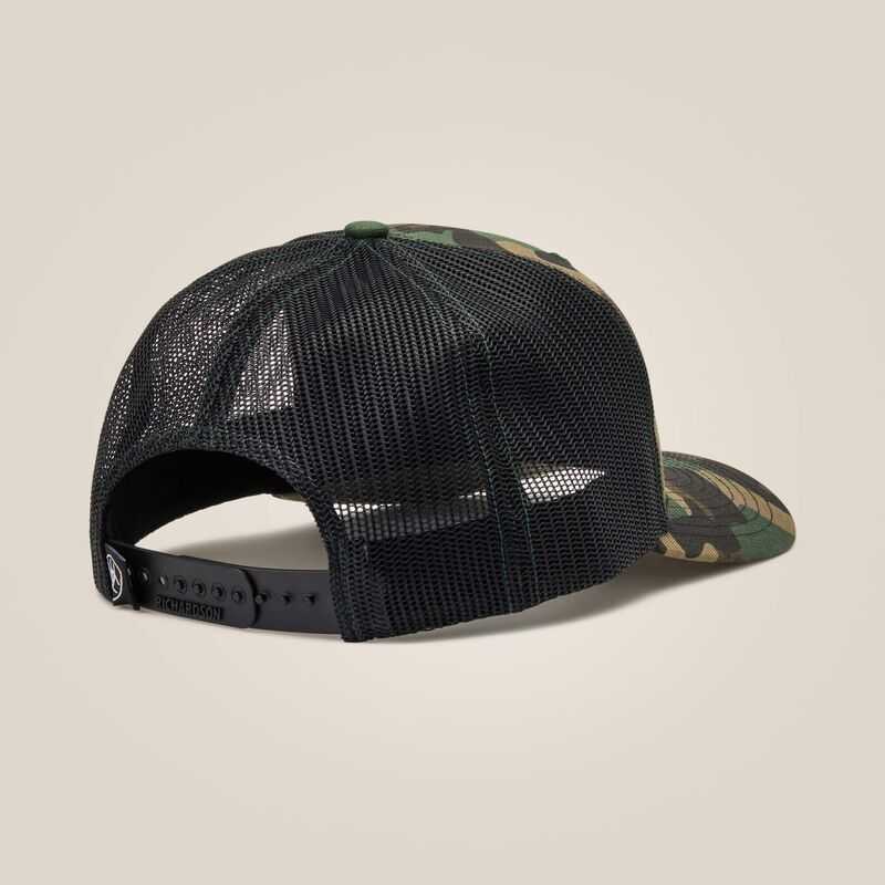 Ariat Flag Patch Cap Camo | 756CKIHNS