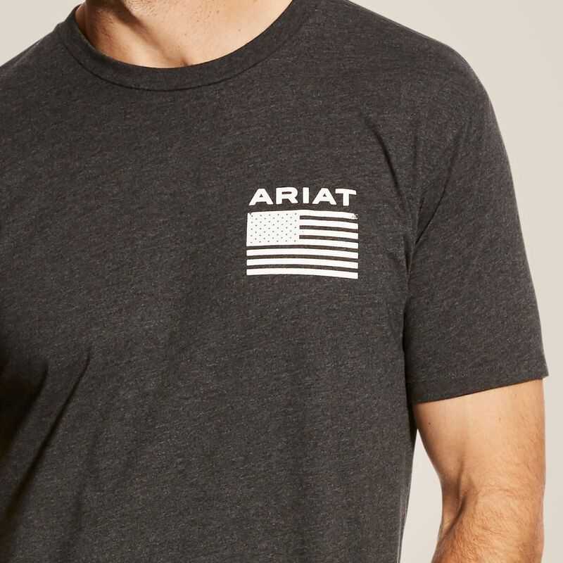 Ariat Freedom T-Shirt Grey | 192JQHPAI