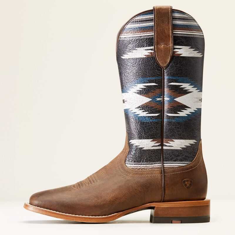 Ariat Frontier Chimayo Western Boot Beige | 741TPJLKA