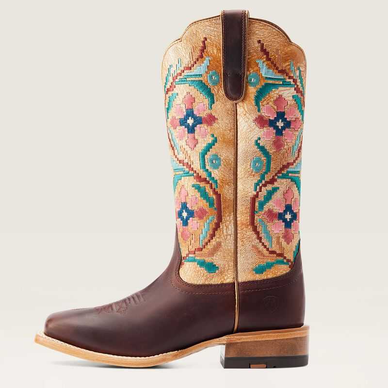 Ariat Frontier Daniella Western Boot Brown | 329MCUERJ