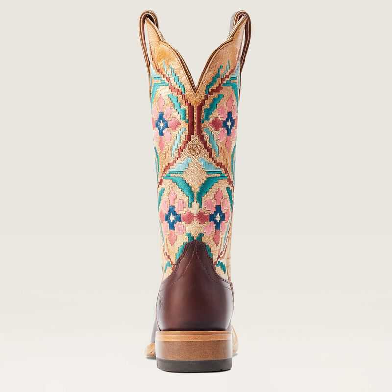 Ariat Frontier Daniella Western Boot Brown | 329MCUERJ