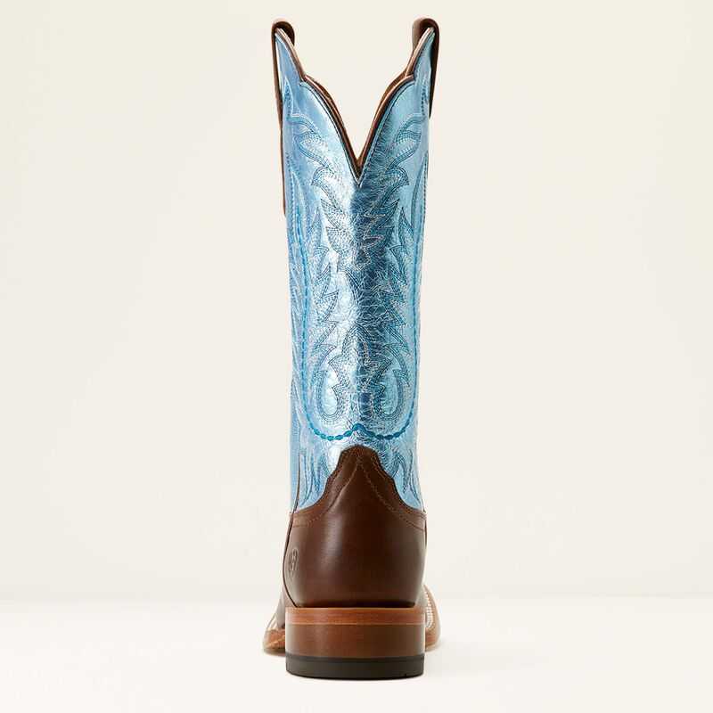 Ariat Frontier Tilly Western Boot Brown / Blue | 895ZKRMEC