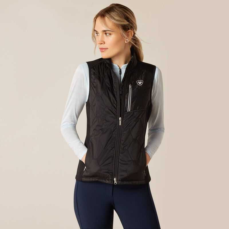 Ariat Fusion Insulated Vest Black | 905QCEFON