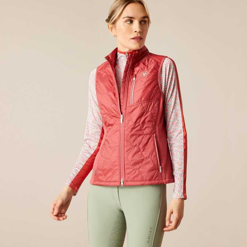 Ariat Fusion Insulated Vest Rose | 704IEXYNT