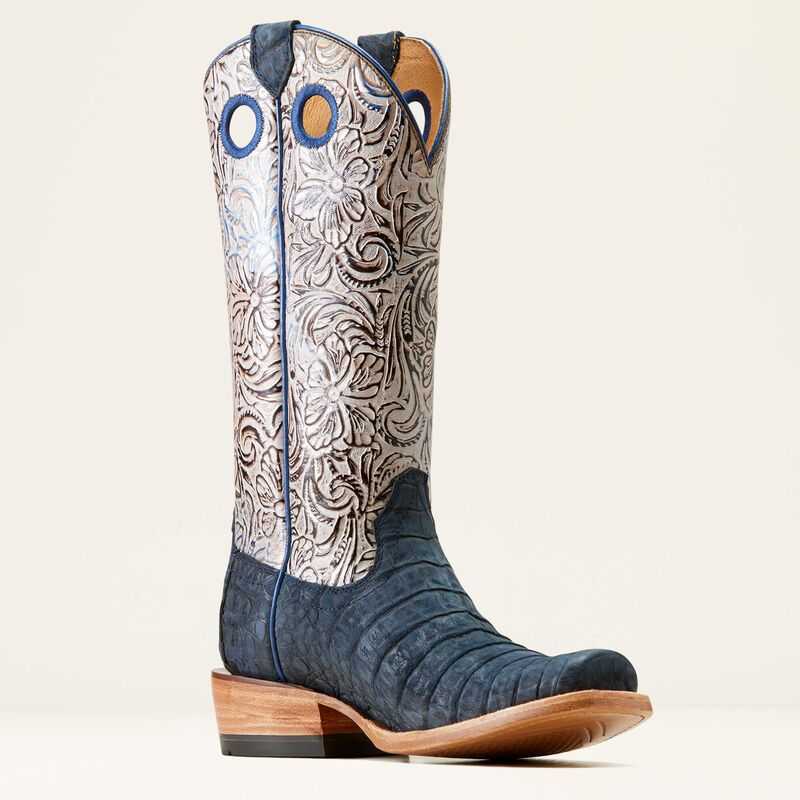 Ariat Futurity Boon Western Boot Navy | 758ZODEQT