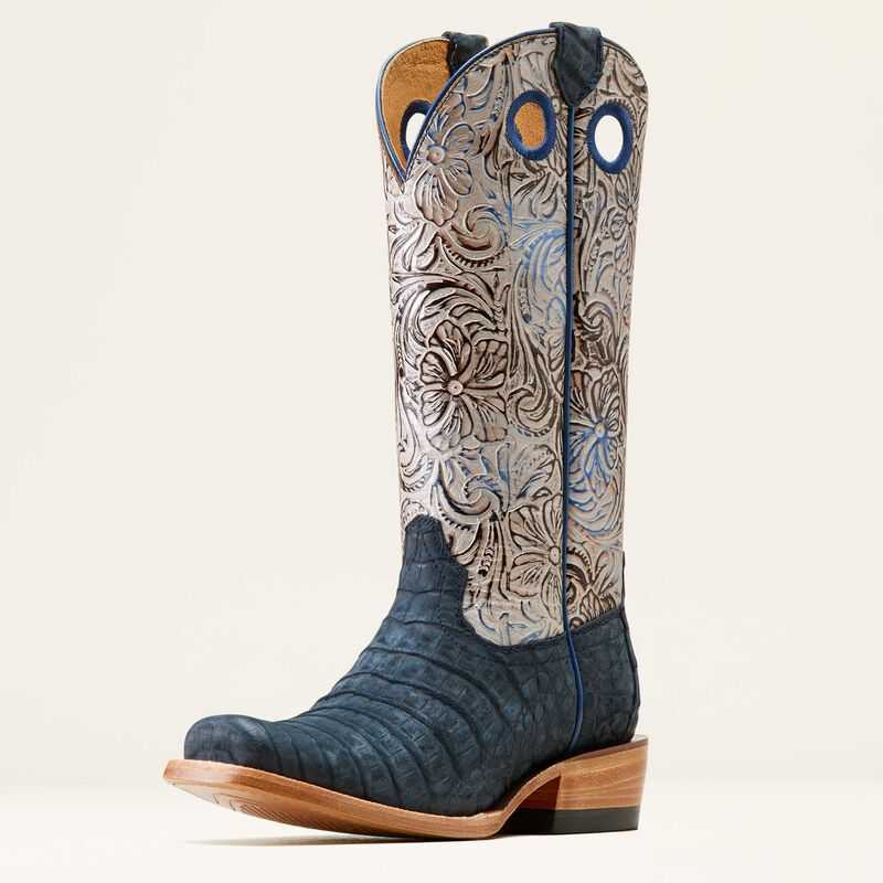 Ariat Futurity Boon Western Boot Navy | 758ZODEQT