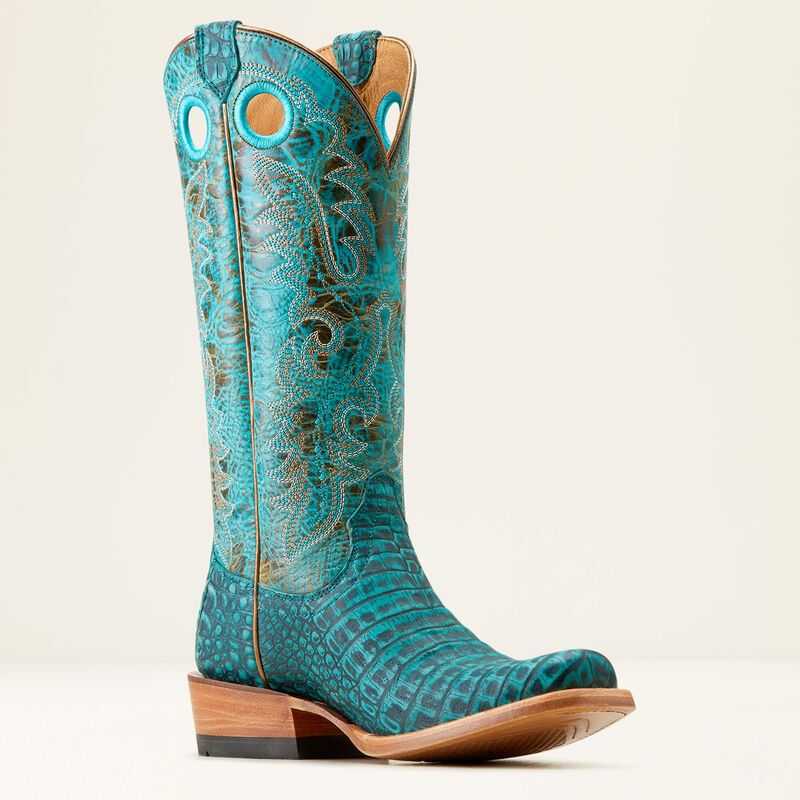 Ariat Futurity Boon Western Boot Turquoise | 106UQARDJ