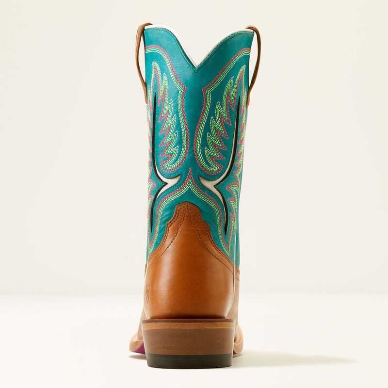 Ariat Futurity Colt Western Boot Brown / Blue | 681LSCFPN