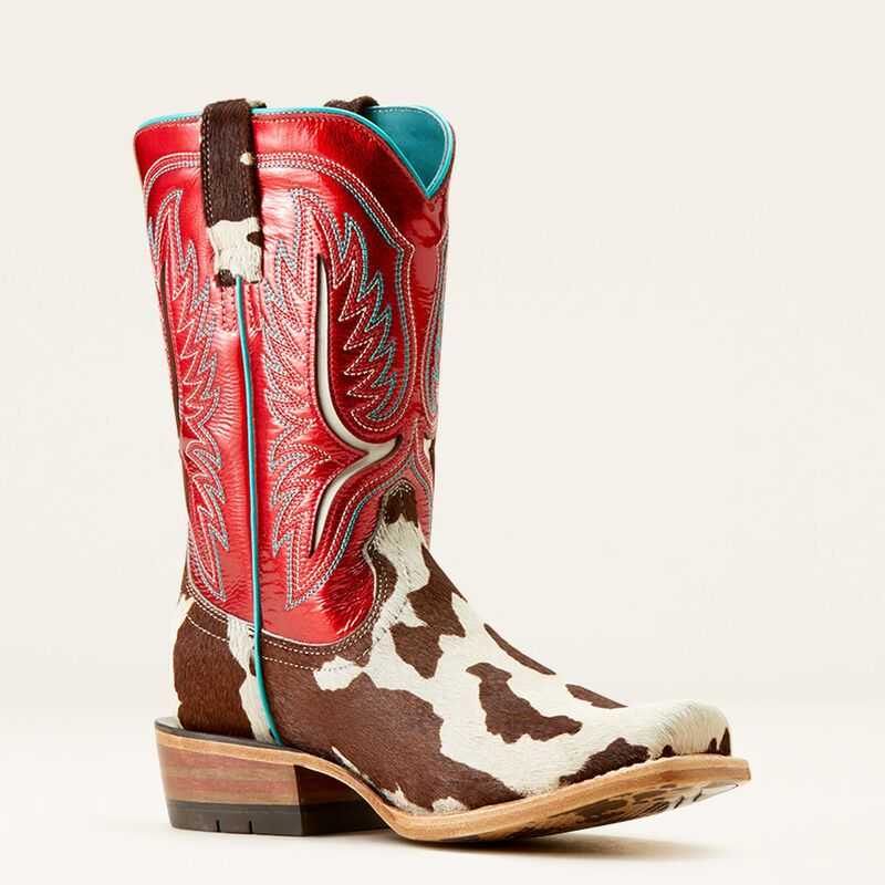 Ariat Futurity Colt Western Boot Red | 721HWMSGD