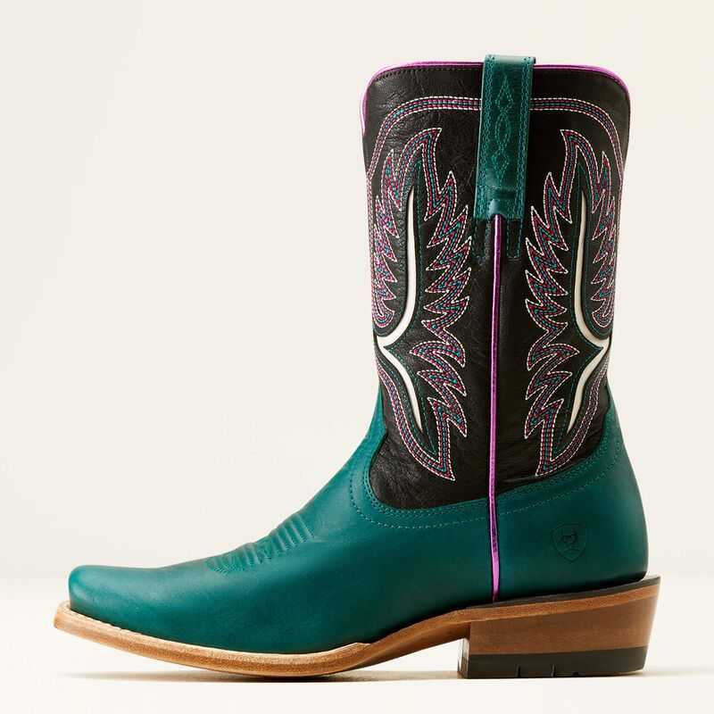 Ariat Futurity Colt Western Boot Turquoise / Black | 328YUWSLQ