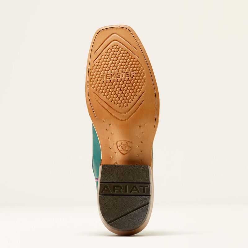 Ariat Futurity Colt Western Boot Turquoise / Black | 328YUWSLQ