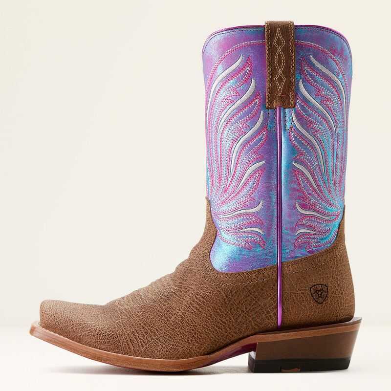 Ariat Futurity Dash Western Boot Brown / AZURE | 210OJFAHG