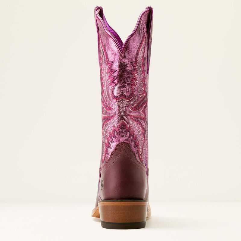 Ariat Futurity Flash Western Boot Red Purple | 975FMEAXU