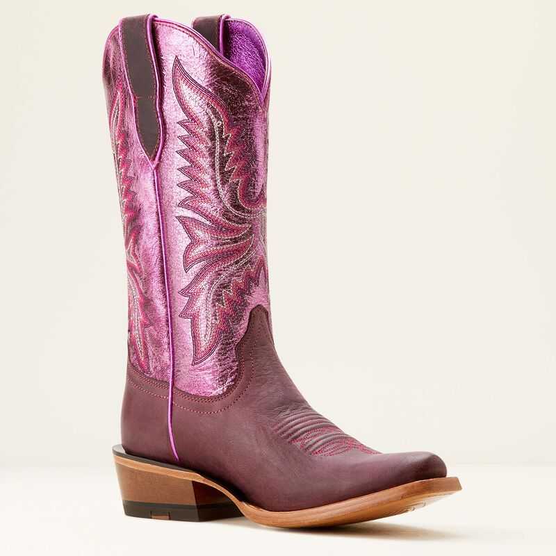 Ariat Futurity Flash Western Boot Red Purple | 975FMEAXU