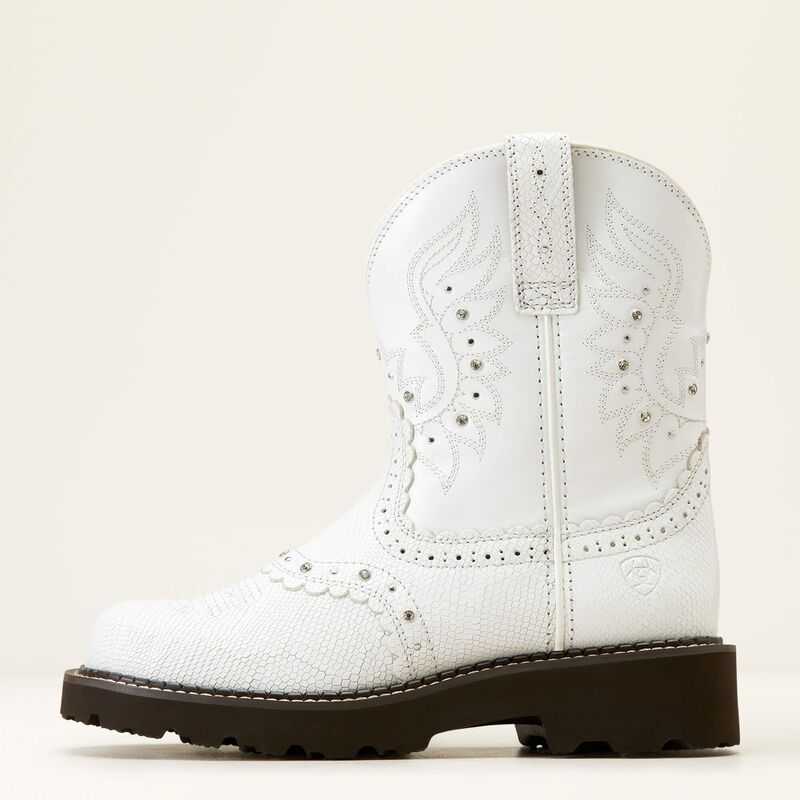 Ariat Gembaby Western Boot White Snake | 618MIOHLK