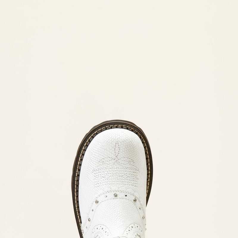 Ariat Gembaby Western Boot White Snake | 618MIOHLK