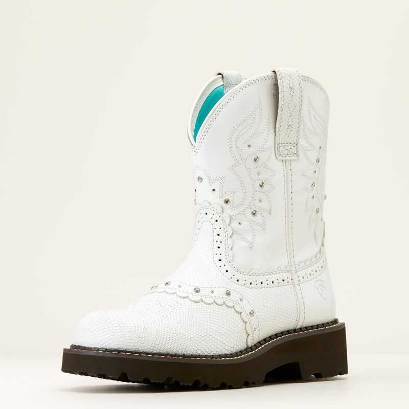 Ariat Gembaby Western Boot White Snake | 618MIOHLK