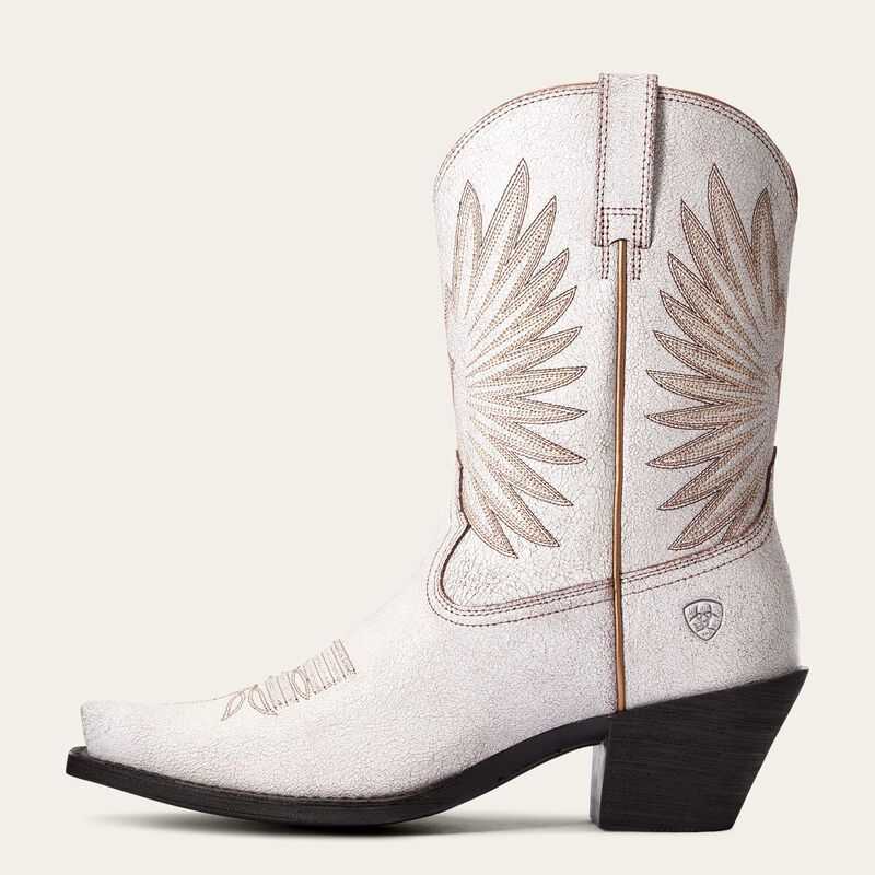 Ariat Goldie Western Boot White | 805CHYKDA