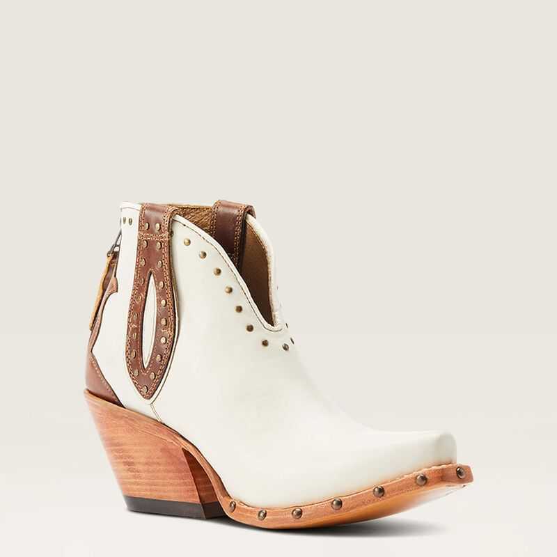 Ariat Greeley Western Boot Blanco | 793XFPZEN