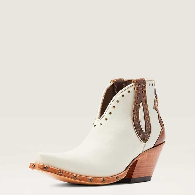 Ariat Greeley Western Boot Blanco | 793XFPZEN