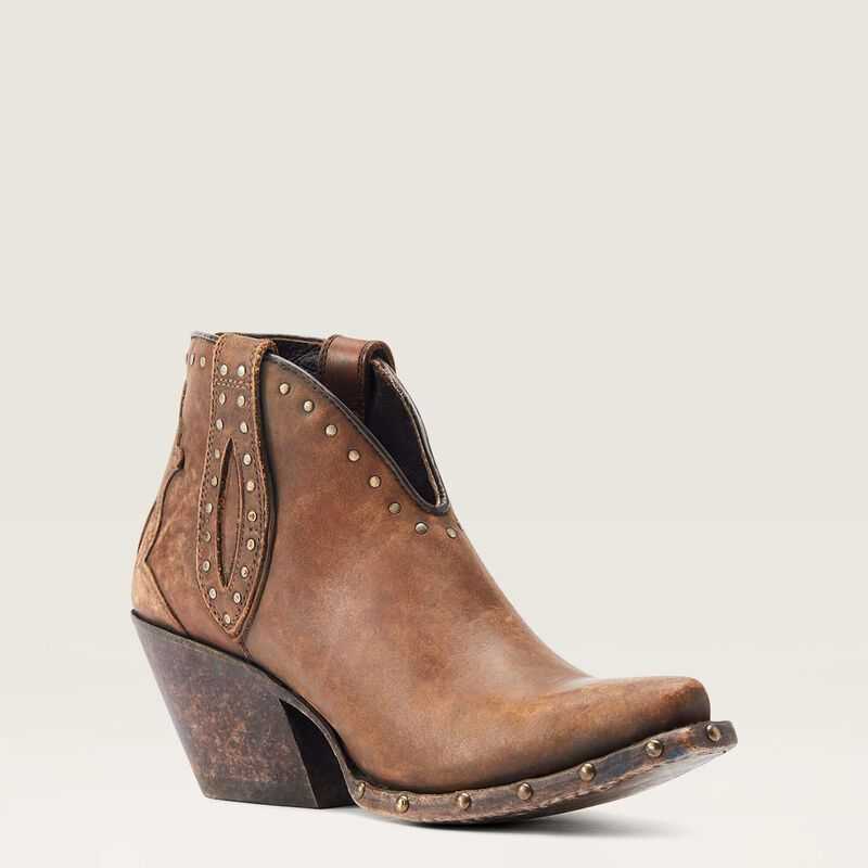 Ariat Greeley Western Boot Brown | 952JCPRYL