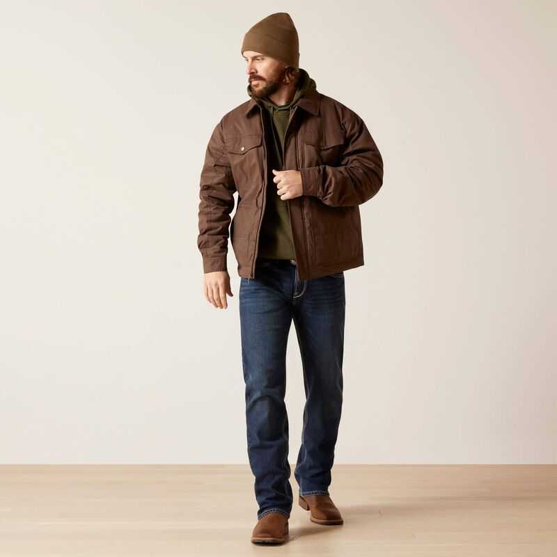 Ariat Grizzly 2.0 Canvas Conceal and Carry Jacket Bracken | 897IQOHPE