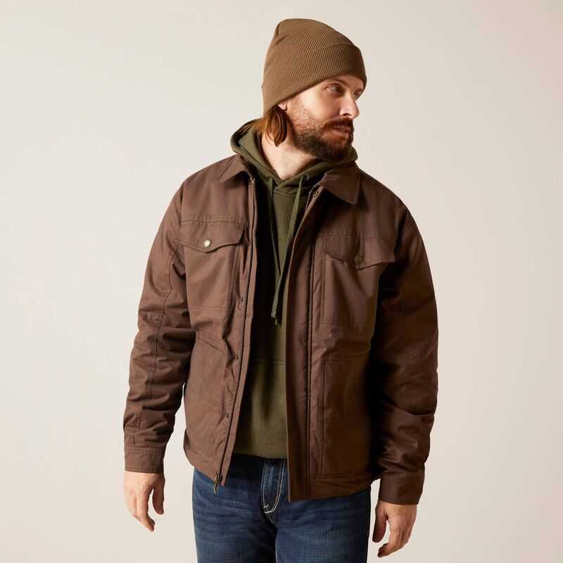 Ariat Grizzly 2.0 Canvas Conceal and Carry Jacket Bracken | 897IQOHPE