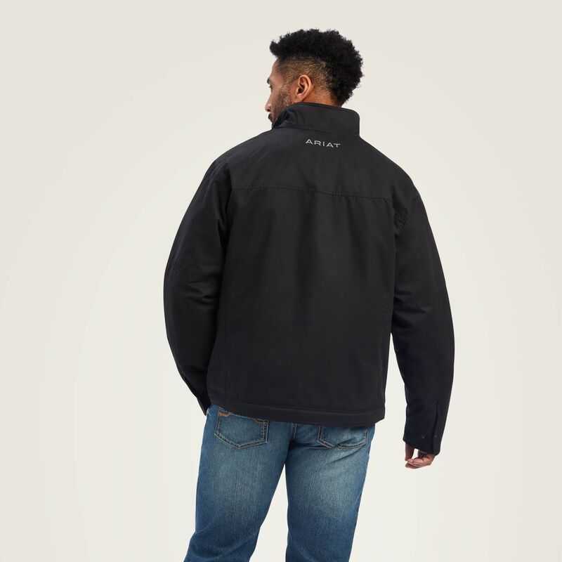 Ariat Grizzly Canvas Jacket Black | 672BHWNYR