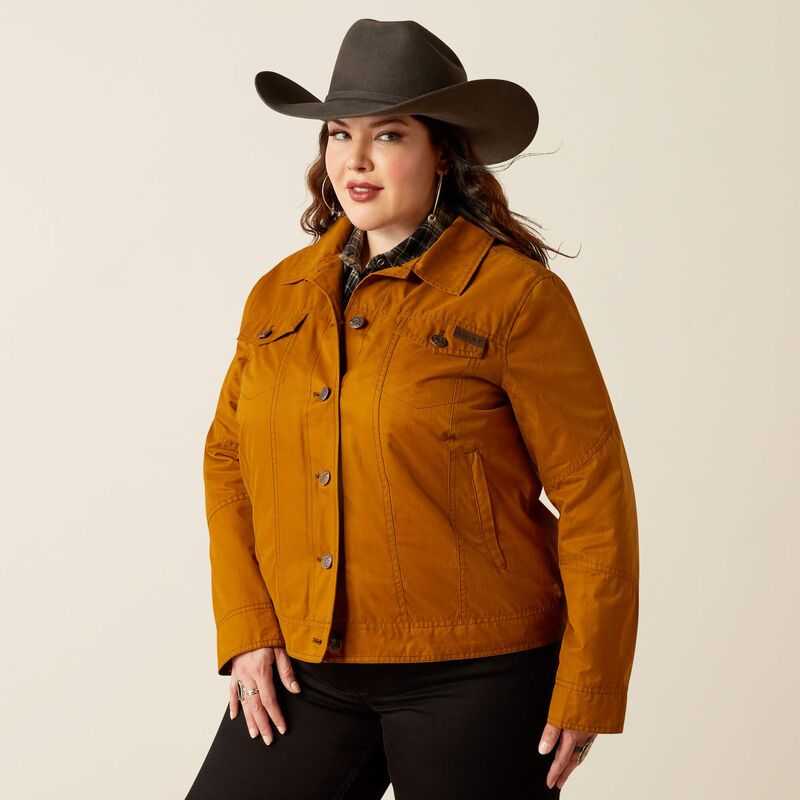 Ariat Grizzly Rancher Jacket Brown | 368YHINDE