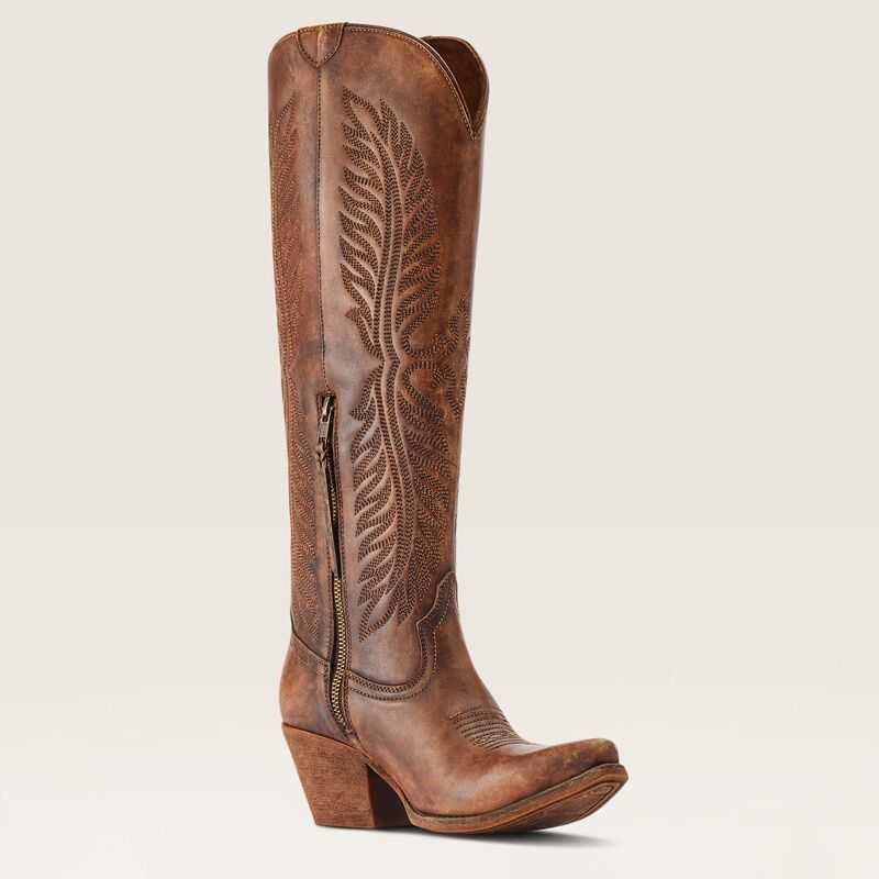 Ariat Guinevere Western Boot Naturally Distressed Allegro | 514TXHLCB