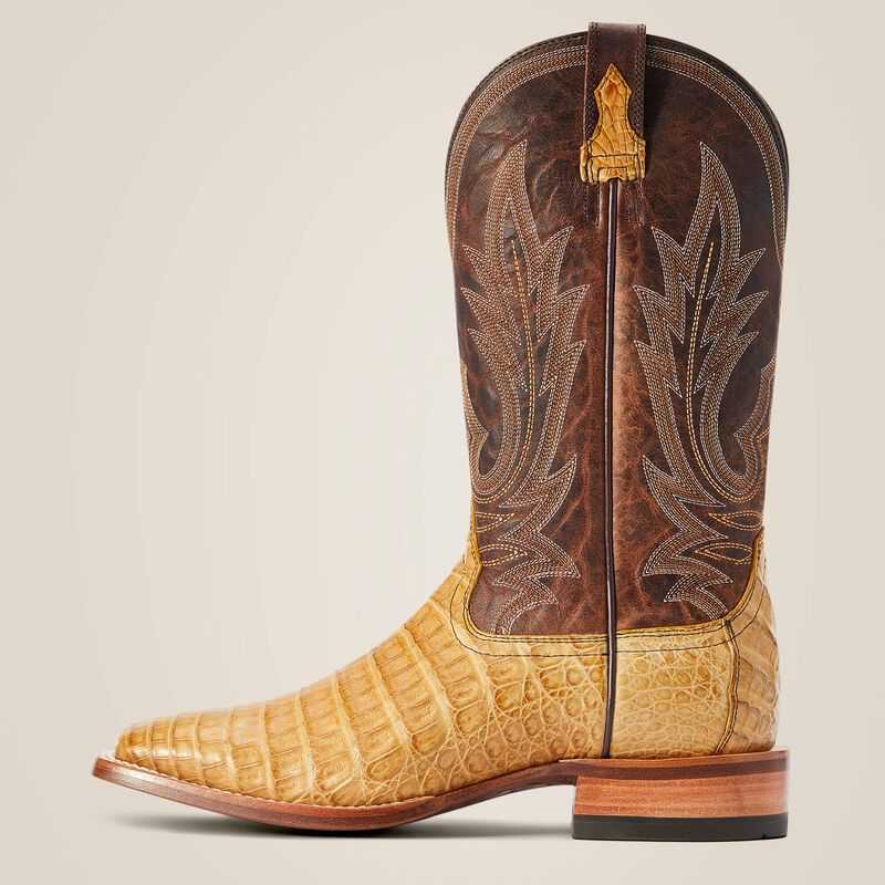 Ariat Gunslinger Cowboy Boot Honeycomb Caiman Belly | 904FLXJBT