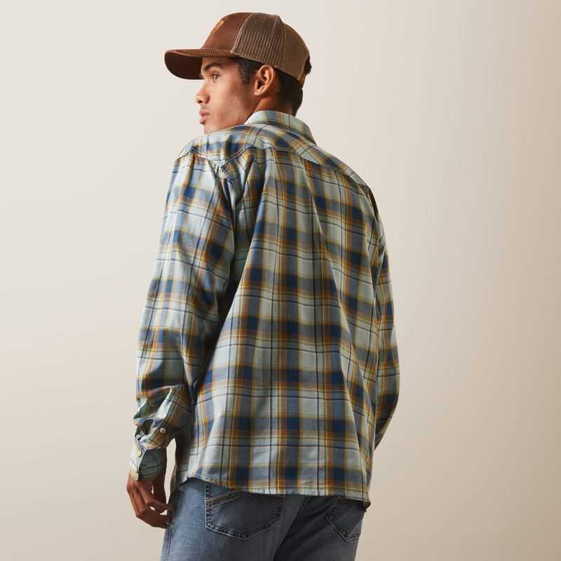 Ariat Habney Retro Fit Shirt Aquatic | 196OPCLIH