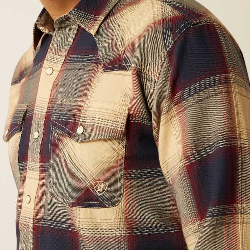 Ariat Hale Retro Fit Shirt Khaki | 526VTGFNY