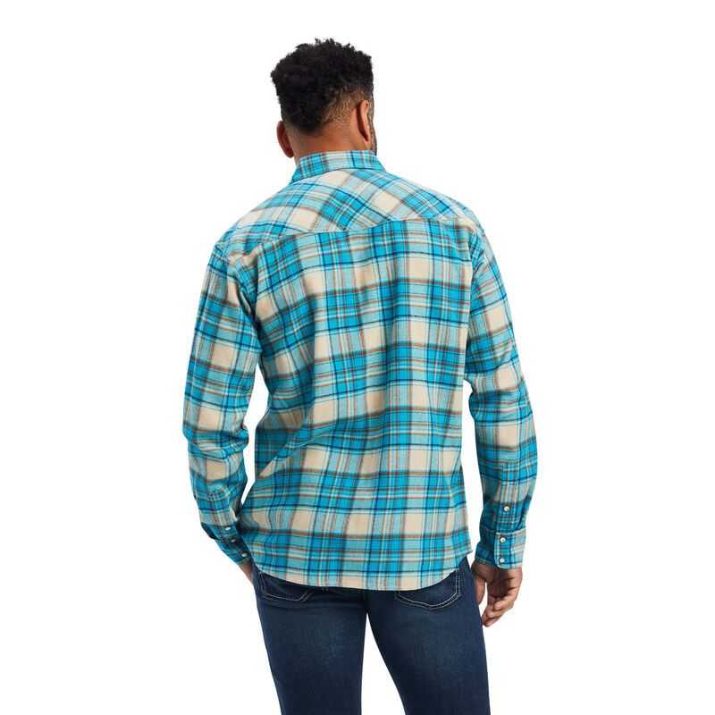 Ariat Handley Retro Fit Shirt Turquoise | 947QEBPVL