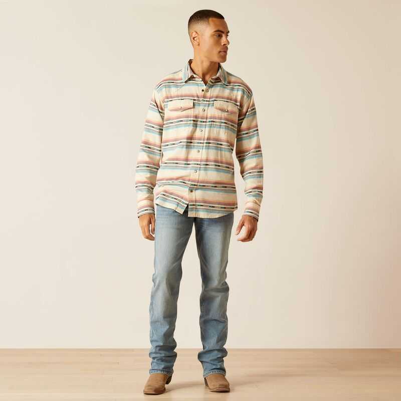 Ariat Hansel Retro Fit Shirt Sandshell | 315GWAOCB